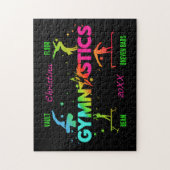 婦人体操バービームボールトフロア ジグソーパズル (縦)