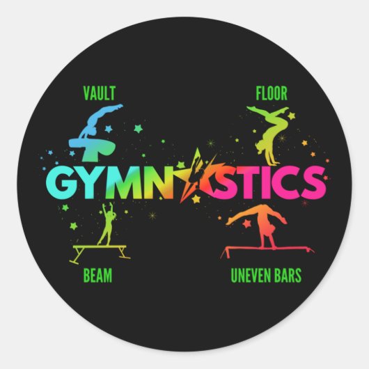 婦人体操バービームボールトフロア ラウンドシール (正面)