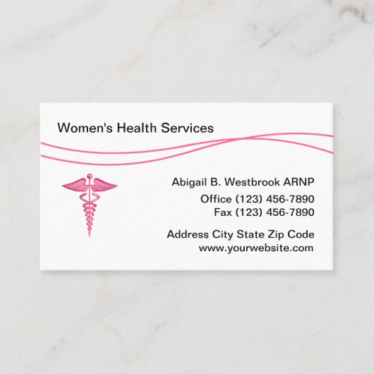 婦人保健医療センター 名刺 (正面)