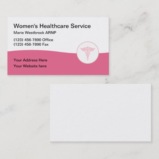 婦人保健医療局 名刺 (正面/裏面)