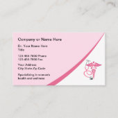 婦人保健医療診療所 名刺 (正面)