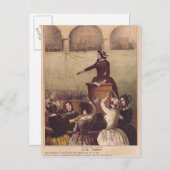 婦人倶楽部、1848年頃 ポストカード (正面/裏面)