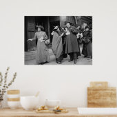 婦人参政権の配布資料， 1913 ポスター (キッチン)