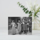 婦人参政権の配布資料， 1913 ポストカード (スタンド正面)