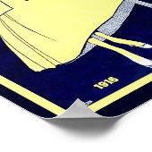 婦人参政権シート音楽1916かわいいカバーコピー ポスター (角)