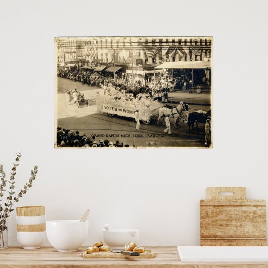 婦人参政権パレード ポスター (キッチン)