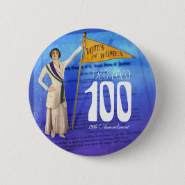 婦人参政権100周年ボタン 缶バッジ