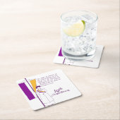 婦人参政権 スクエアペーパーコースター (インサイチュ)