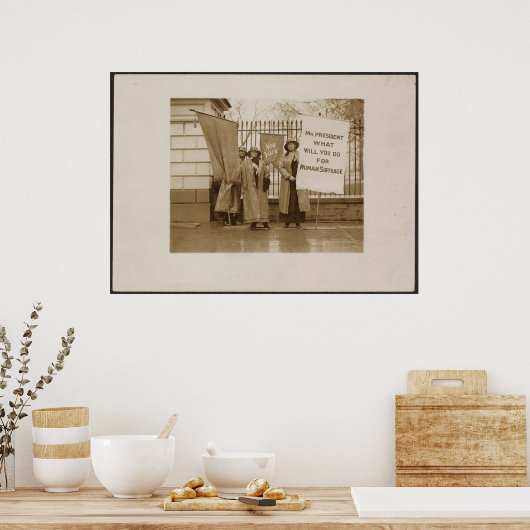 婦人参政権 ポスター (キッチン)