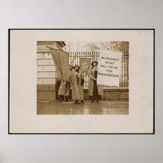 婦人参政権 ポスター (正面)