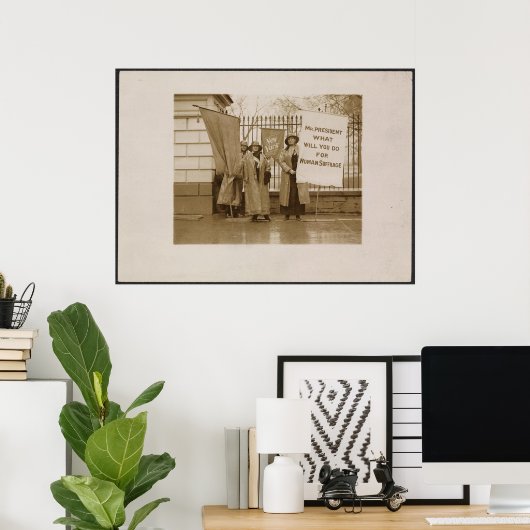 婦人参政権 ポスター (ホームオフィス)