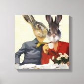 婦人噂話 キャンバスプリント (正面)