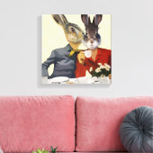 婦人噂話 キャンバスプリント (インサイチュ (リビング))