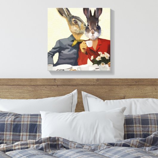 婦人噂話 キャンバスプリント (インサイチュ (寝室))