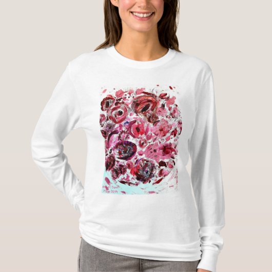 婦人基本長袖Tシャツ Tシャツ (正面)