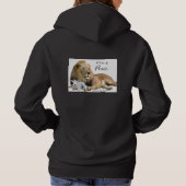 婦人基本Tシャツ パーカ (裏面)