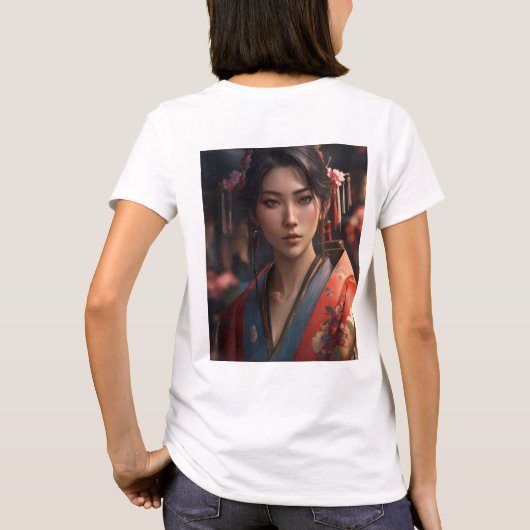 婦人基本Tシャツ Tシャツ (裏面)