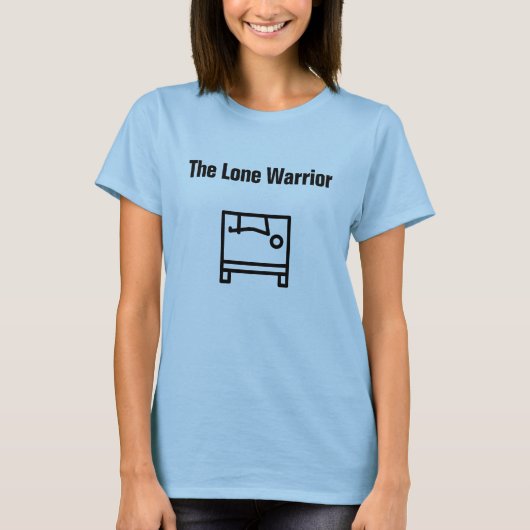 婦人基本Tシャツ | The Lone Warrior Tシャツ (正面)