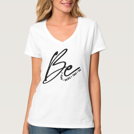 婦人基本VネックTシャツ Tシャツ (正面)