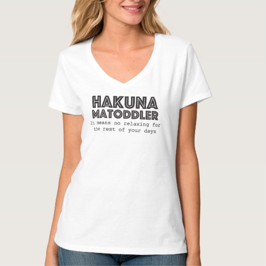 婦人基本VネックTシャツ Tシャツ (正面)