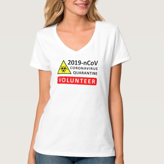 婦人基本VネックTシャツ Tシャツ (正面)