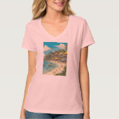 婦人基本VネックTシャツ Tシャツ (正面)