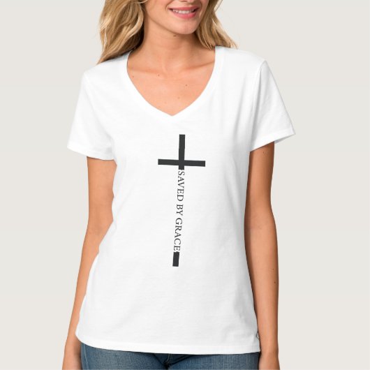 婦人基本VネックTシャツ Tシャツ (正面)
