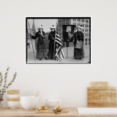 婦人巡礼者リーフレットの参拝投票 ポスター (キッチン)