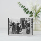 婦人巡礼者リーフレットの参拝投票 ポストカード (スタンド正面)