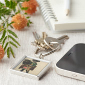 婦人帽子屋の衣裳 キーホルダー (側面)