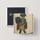 婦人帽子屋の衣裳 缶バッジ (正面&裏面)