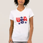 婦人愛国的Tシャツ Tシャツ (正面)