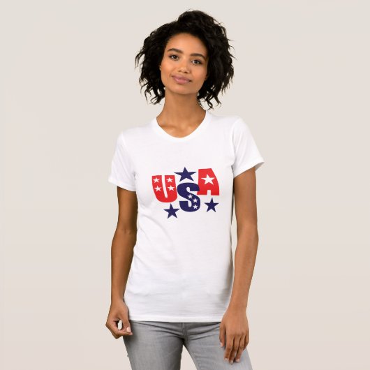 婦人愛国的Tシャツ Tシャツ (正面フル)