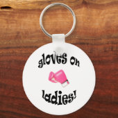 婦人手ぶくん! キーホルダー (正面)