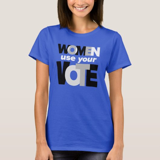 婦人投票Tシャツ Tシャツ (正面)