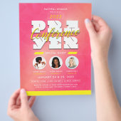 婦人教会祈りの言葉会議 チラシ (手)