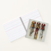 婦人服コンセプトスケッチ ノートブック (内部)