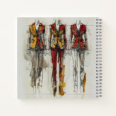 婦人服コンセプトスケッチ ノートブック (裏面)