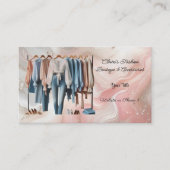 婦人服ブティックアクセサリー名刺 名刺 (正面)
