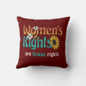 婦人権利人権フローラ引用文 クッション (裏面)