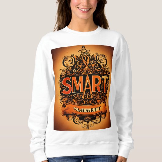 婦人用クラシック基本汗シャツ スウェットシャツ (正面)