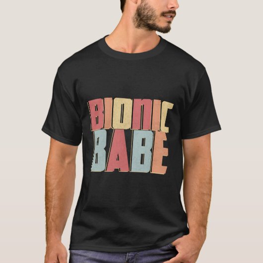 婦人用乳房ひざお尻置換手術Ge Tシャツ (正面)