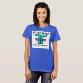 婦人用筋肉タンク Tシャツ (正面フル)