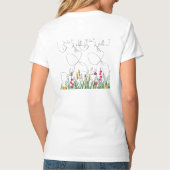 婦人用Tシャツ Tシャツ (裏面)