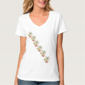 婦人用Vneck Tシャツ (正面)