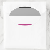 婦人病プライド 楕円形シール (バッグ)