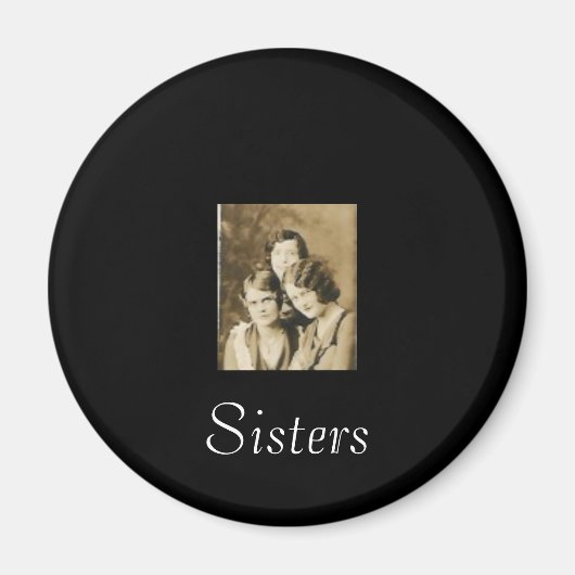 婦人磁石姉妹3名 マグネット (正面)