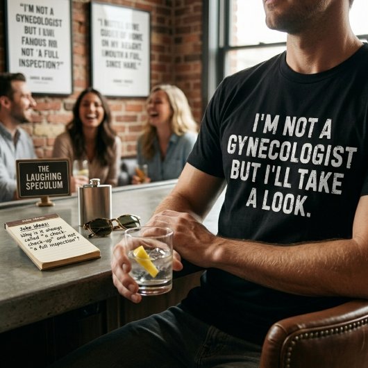 婦人科医じゃないけど見てみるね Tシャツ