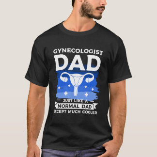 婦人科医パパ ムコシクテ普通のパパじゃん Tシャツ