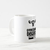 婦人科度負荷 コーヒーマグカップ (正面左)